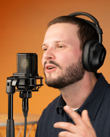 LCT 440 PURE condenser microphone is great for studio recording