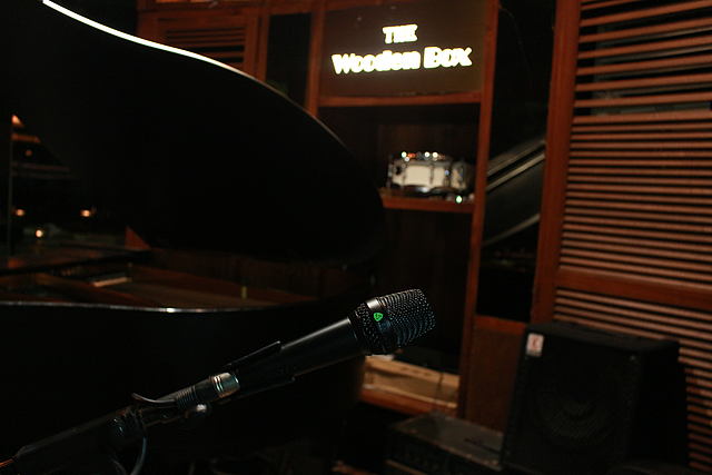 LEWITT mic in Wooden Box_Stage