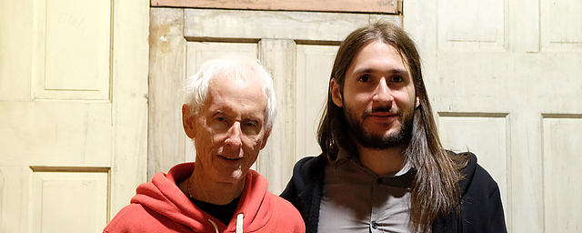 Robby Krieger and LCT 640 TS designer and head of product management Moritz Lochner